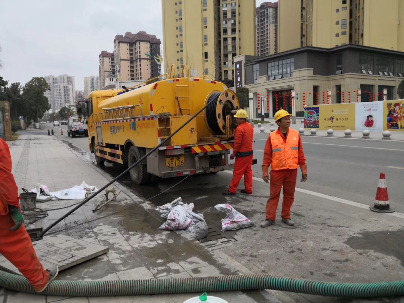甘洛排污管道清淤-管道清洗