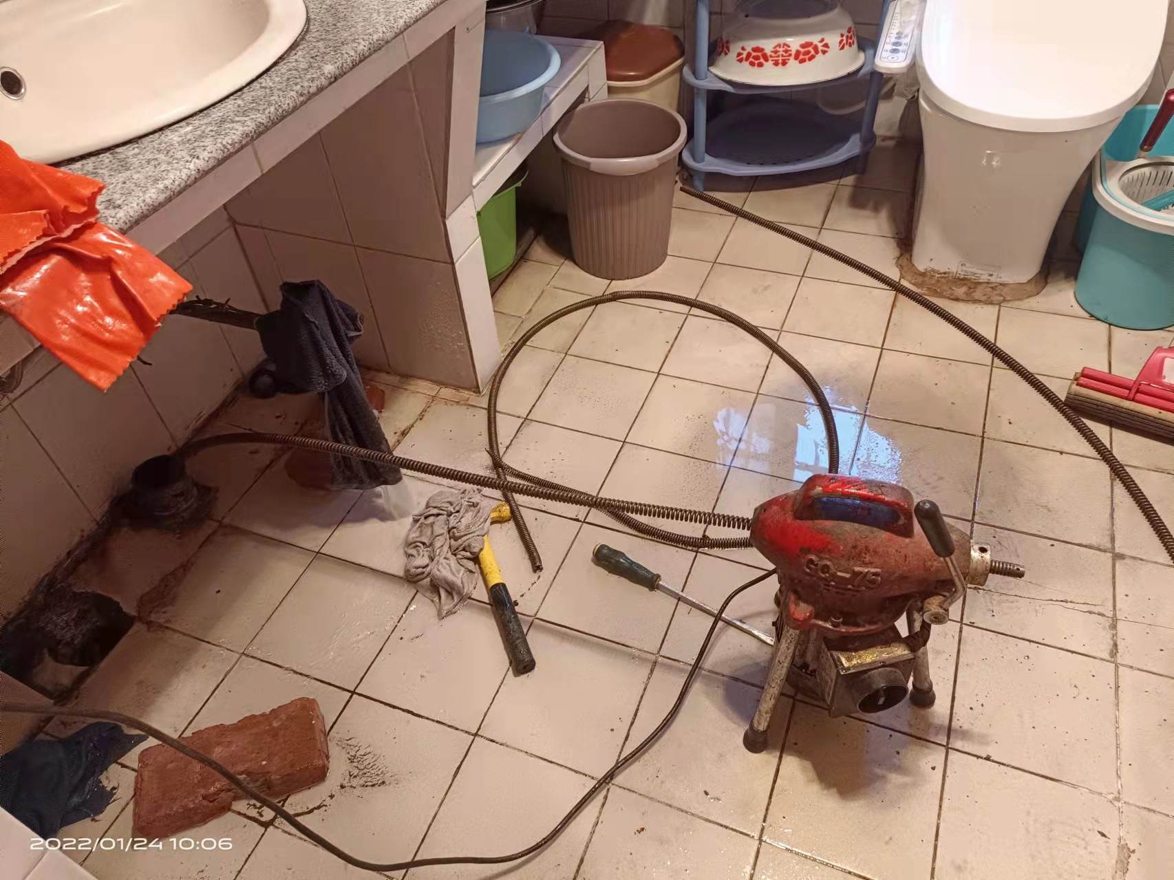 甘洛疏通厨房下水道，地漏疏通